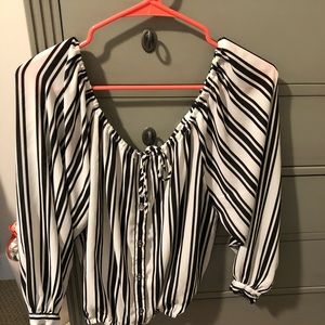 OFF THE SHOULDER TOP FROM NORDSTROM!